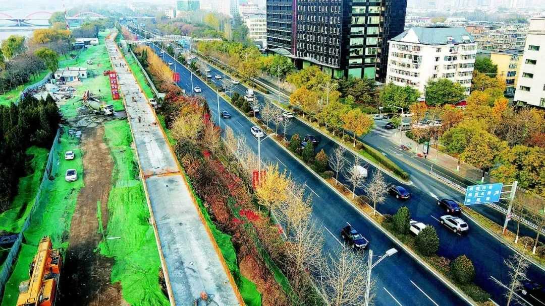 濱河自行車專用道主體完工，今年可運行