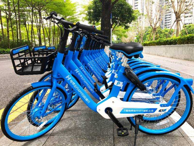 破解隨地停放單車難題 我市共享單車試行“定點(diǎn)還車”