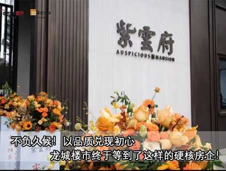 不負(fù)久候！以品質(zhì)兌現(xiàn)初心 龍城樓市終于等到了這樣的硬核房企！ 