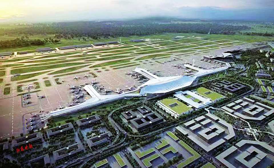 太原武宿國(guó)際機(jī)場(chǎng)三期改擴(kuò)建工程開(kāi)始大規(guī)模工程樁施工